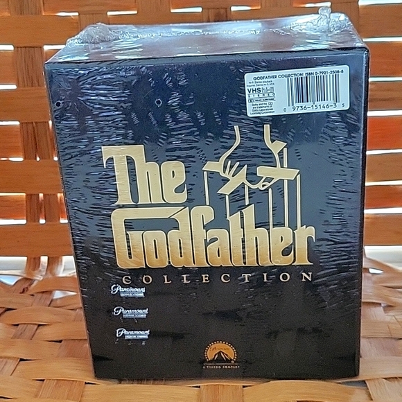 GODFATHER I/II/III COLLECTION, SIX VHS TAPES - Picture 2 of 3